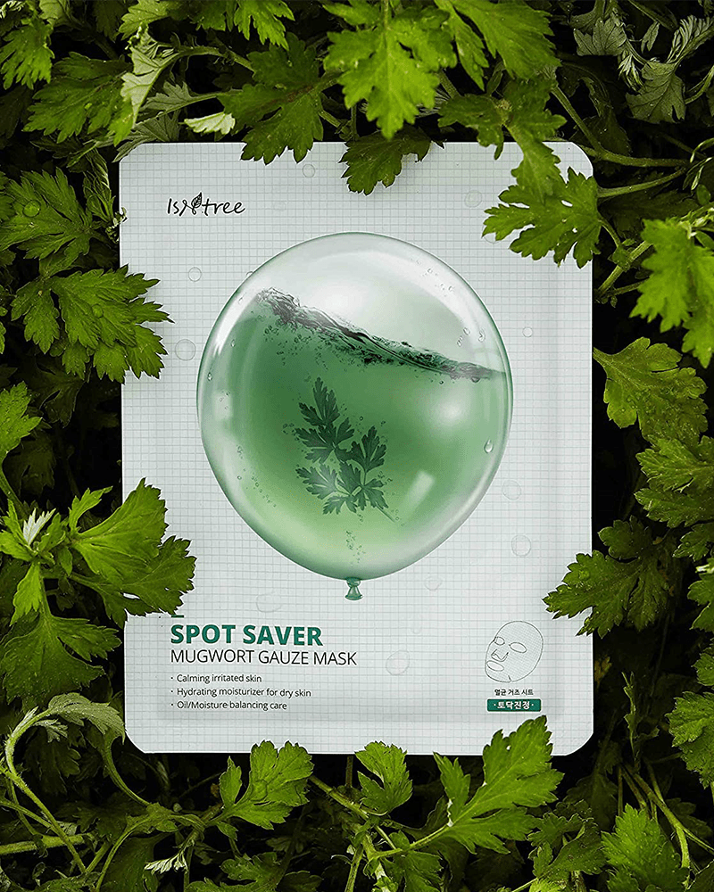 Mugwort mask. Isntree] маска spot Saver Mugwort gauze Mask. Isntree успокаивающая сетчатая маска с японской полынью spot Saver Mugwort gauze Mask. Isntree тканевая маска с полынью. Маска тканевая для лица Isntree.